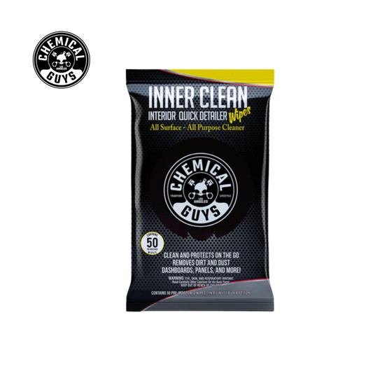 Chemical Guys InnerClean Interior Quick Detailer and Protectant Wipes