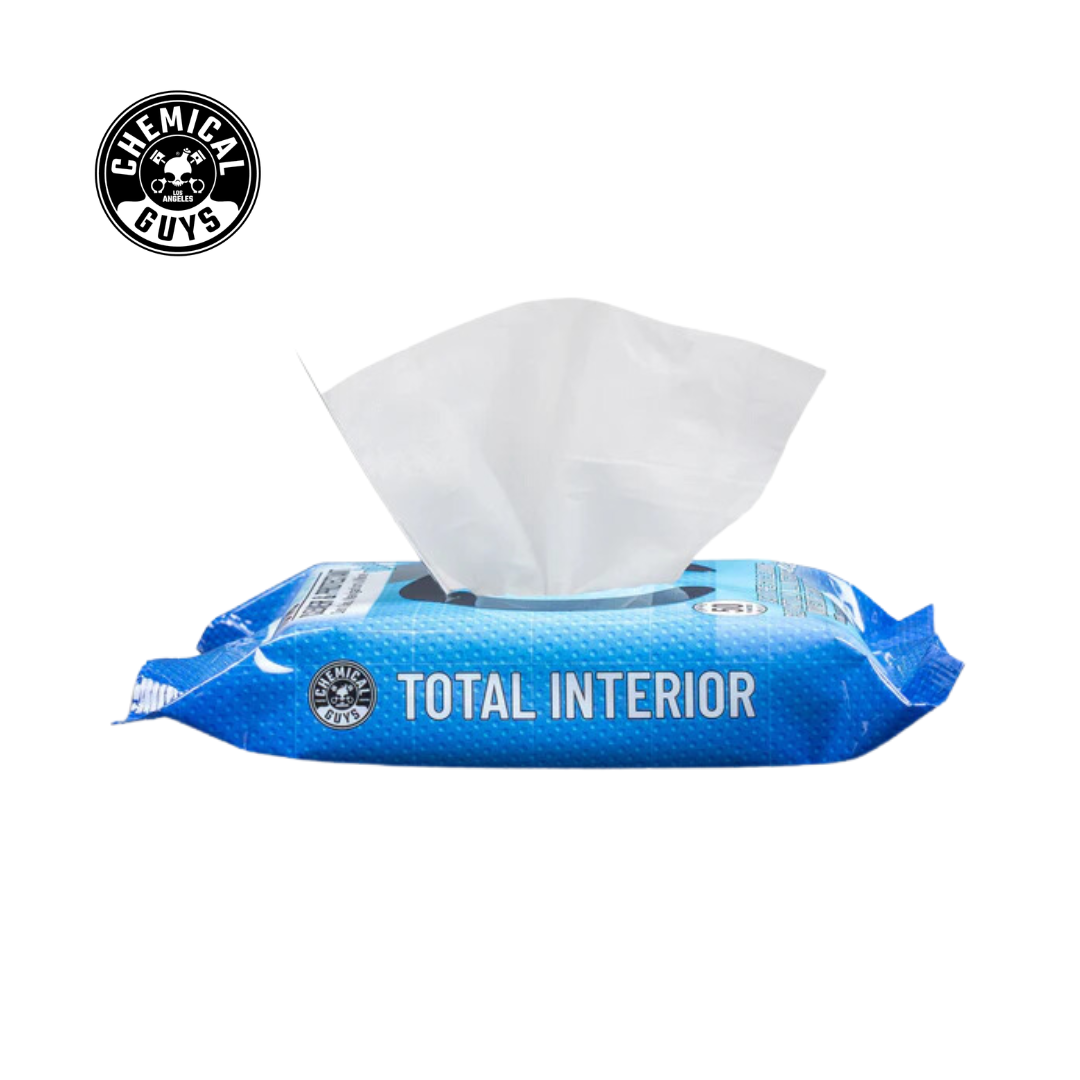 Chemical Guys Total Interior Cleaner and Protectant Wipes Car Cleaning Wipes