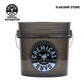 Chemical Guys Heavy Duty Ultra Clear Detailing Bucket, Smoked Obsidian 4.25 Gal