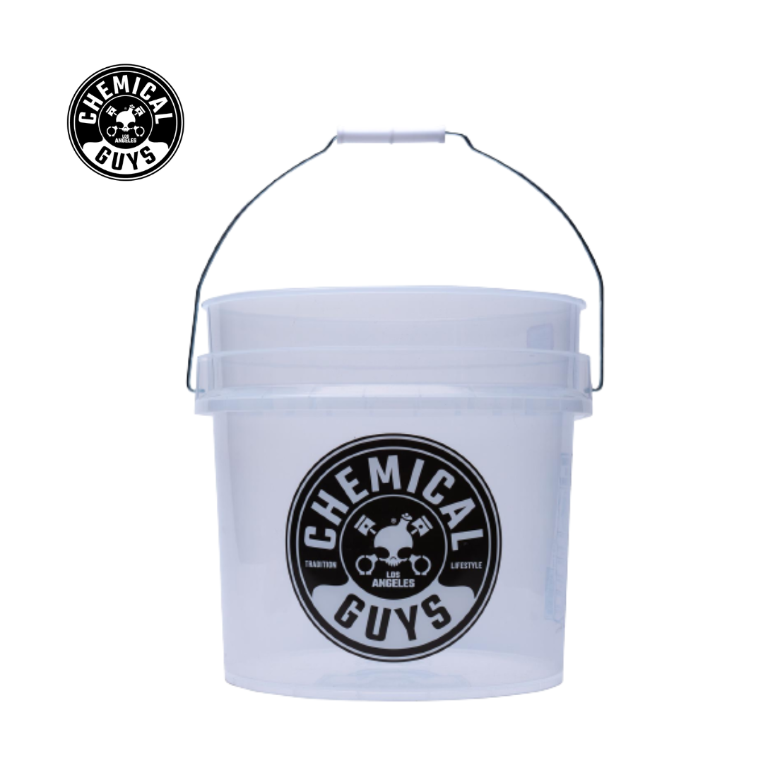 Chemical Guys Heavy Duty Ultra Clear Detailing Bucket