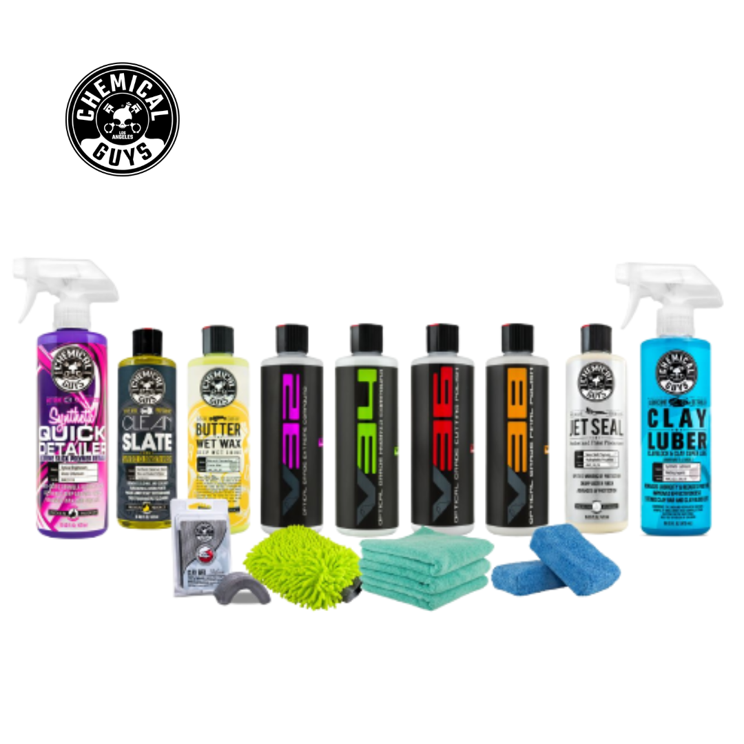 Chemical Guys Detailing And Paint Correction Pro Kit 2 Bundle [13 ITEMS]