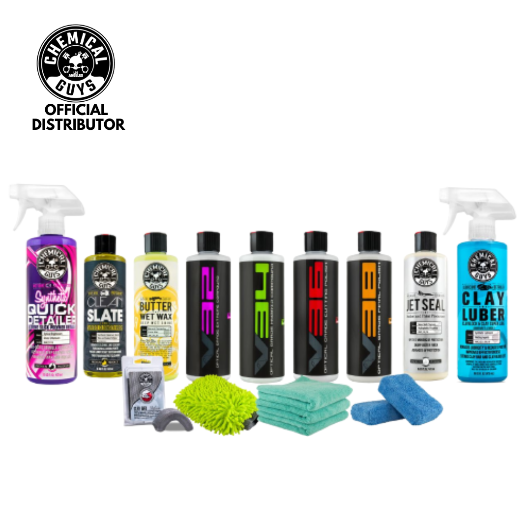 Chemical Guys Detailing And Paint Correction Pro Kit 2 Bundle [13 ITEMS]