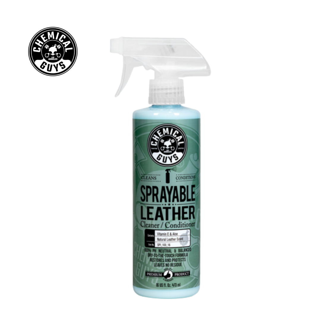 Chemical Guys Sprayable Leather Cleaner And Conditioner In One (16 Fl ...