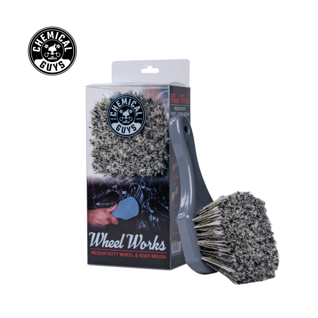 Chemical Guys Wheel Works Wheel & Body Brush